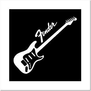 Fender Guitar Posters and Art